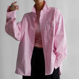 Cotton Oversize Button Shirt - PRE ORDER