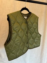 Olive Padded Gilet