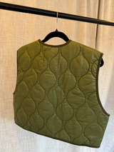 Olive Padded Gilet