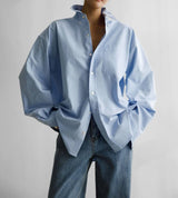 Cotton Oversize Button Shirt - PRE ORDER