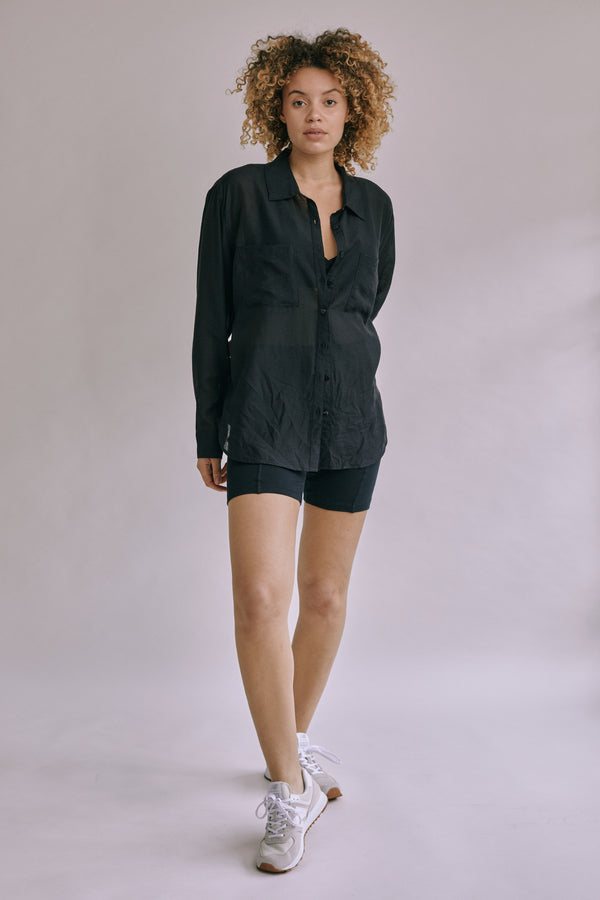 Black Pearl Oversized Shirt